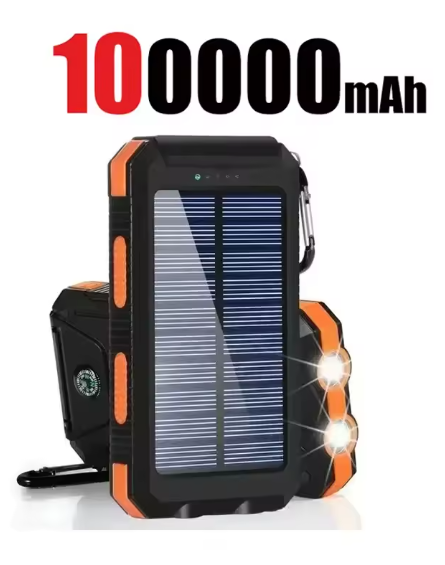 200000mAh Solar Power Bank Portable