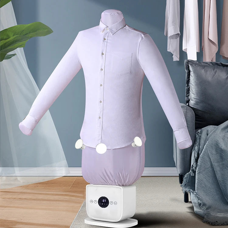 Source factory Automatic humanoid inflatable clothes press Household wrinkle removal hanging iron Ironing machine Shirt press 22