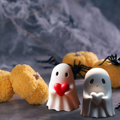 2024 New Halloween Middle Finger Love Ghost Ornaments Halloween Decoration Halloween Ornaments 1