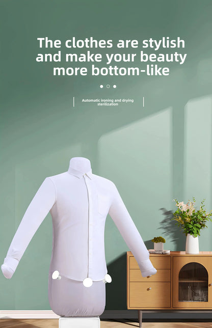 Source factory Automatic humanoid inflatable clothes press Household wrinkle removal hanging iron Ironing machine Shirt press 22